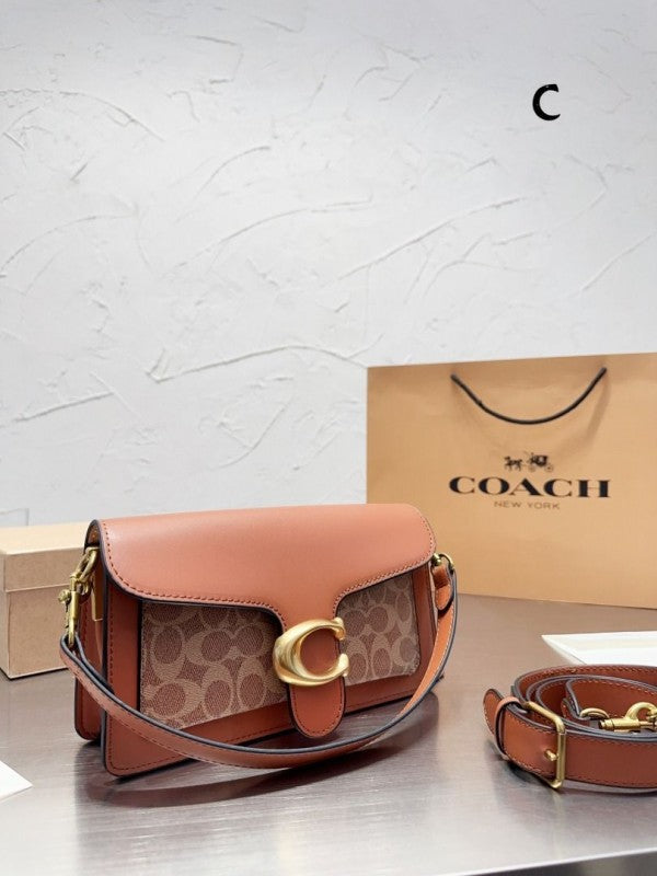 COACH Tabby 26 Leather Shoulder Bag