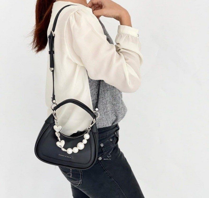 Charles Keith Mini Hobo Bag With Box