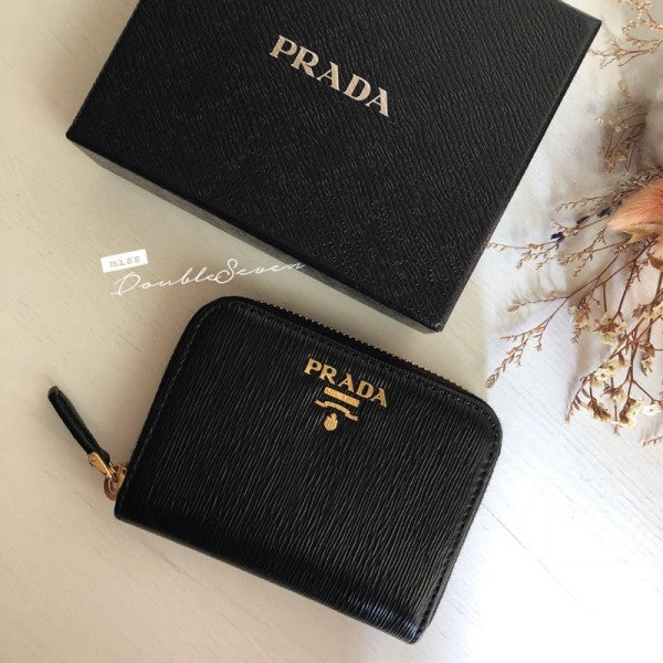 Praada mini wallet with box