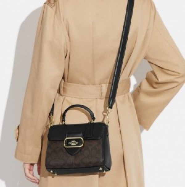 Coacch morgan top handle satchel bag
