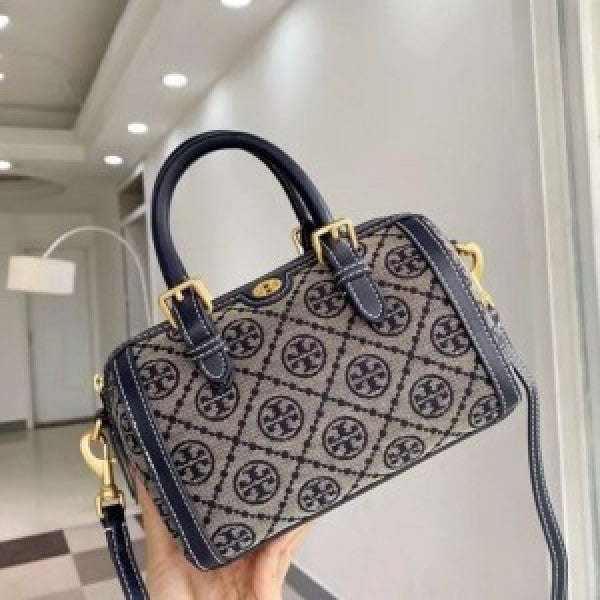 Torry Buurch monogram speedy with box