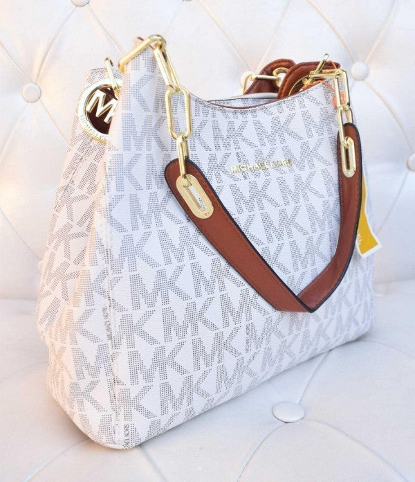 Miichael Korrs Leather Printed Ladies Handbag