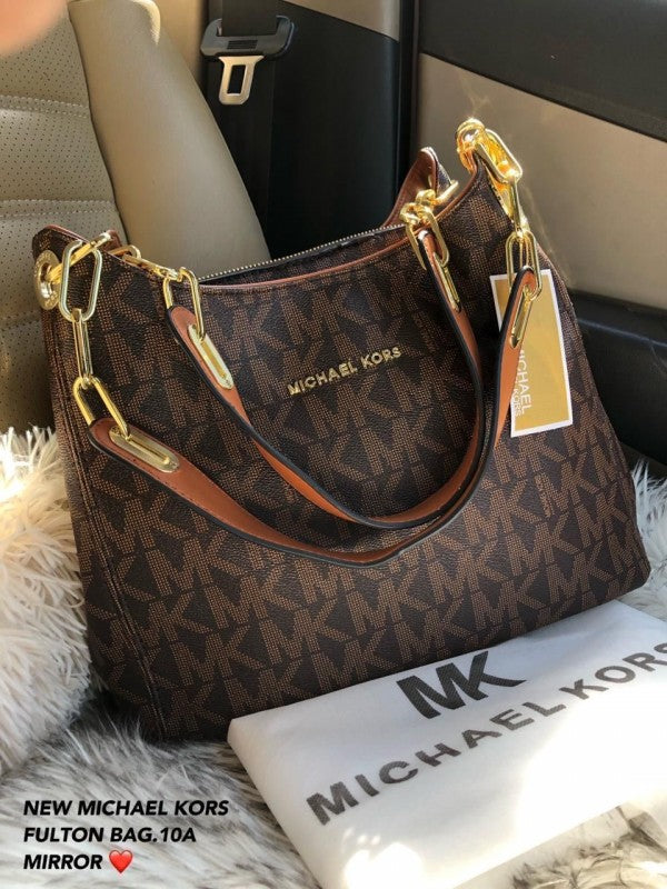 Miichael Korrs Leather Printed Ladies Handbag