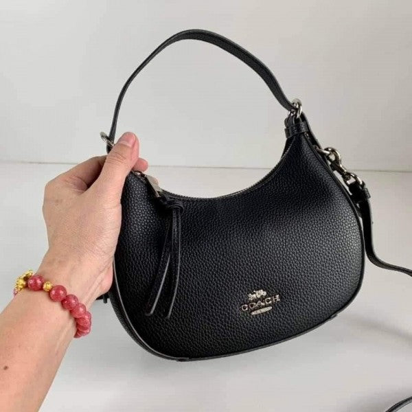 Coaach kleo hobo bag in signature canvas bag with box