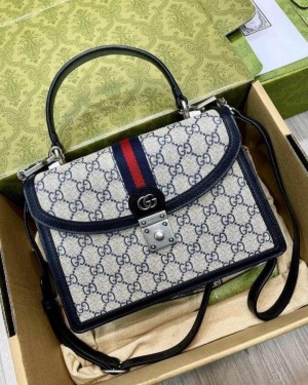 Guccii ophidia supreme top handel bag with Folding-box bigsize