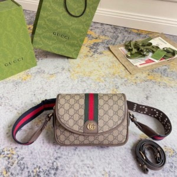 Gucci Ophidia GG shoulder bag with og box