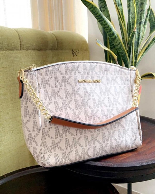 Miichael Korrs Leather Printed Ladies Handbag