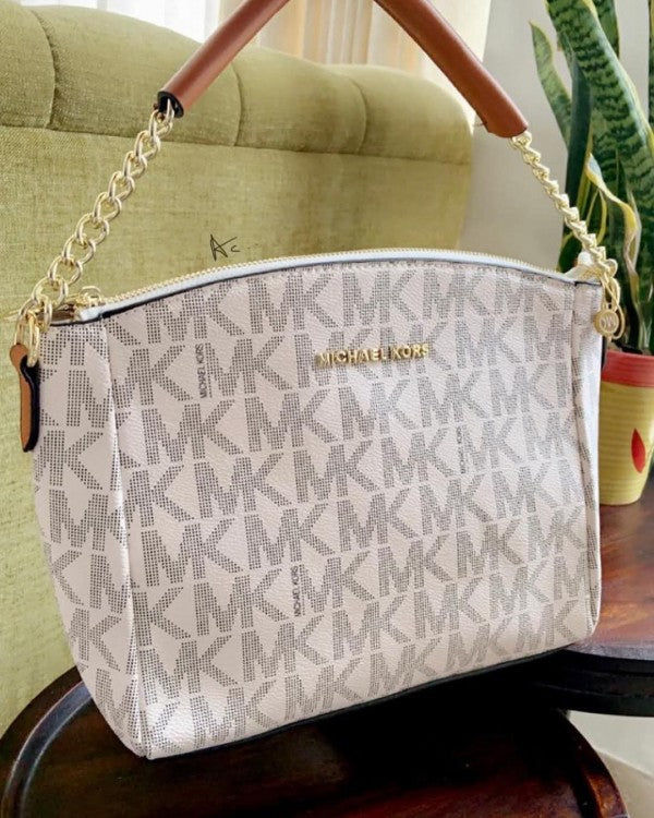 Miichael Korrs Leather Printed Ladies Handbag