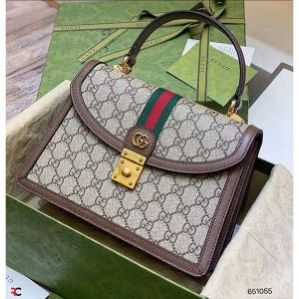 Guccii ophidia supreme top handel bag with Folding-box bigsize