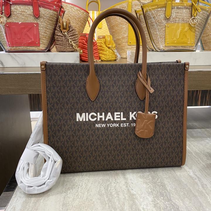 Michael kors mirella tote bag with dust bag(100813 coffebrown)