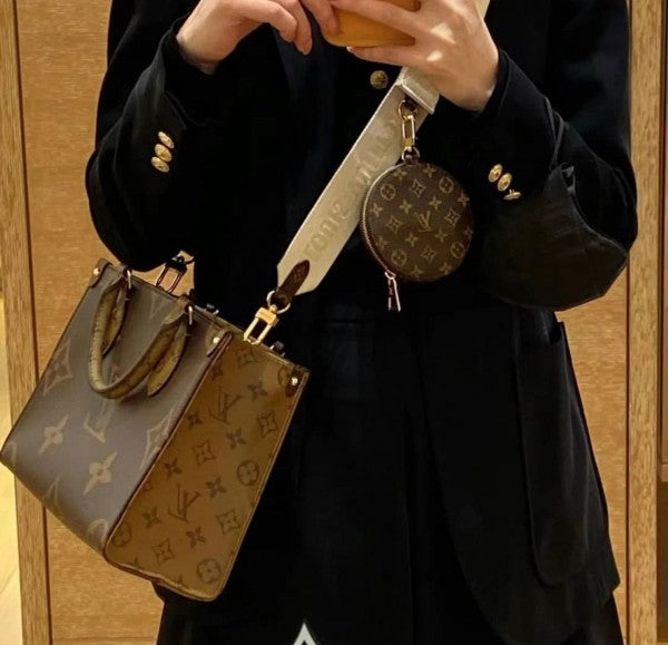 Louiis Vuitton Onthego Pm With Og Box And Dust Bag Including Carry Bag