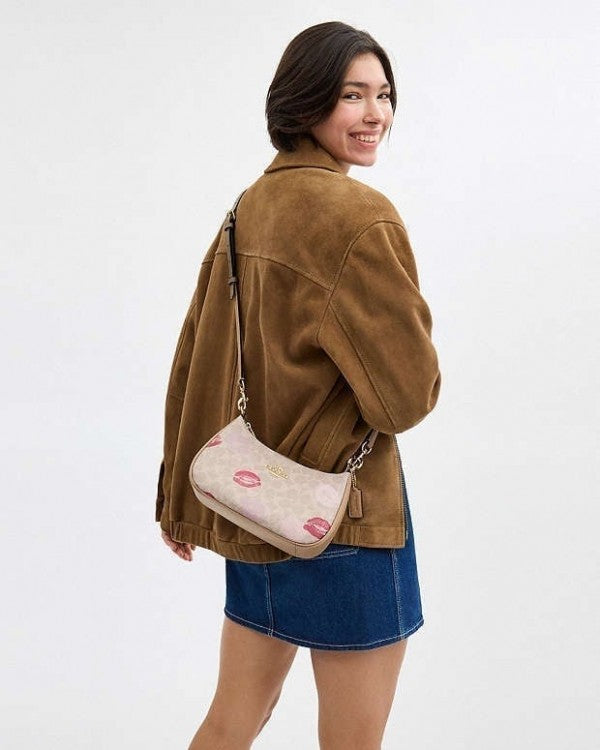 Coach Nolita 19 daisy appliqu with box