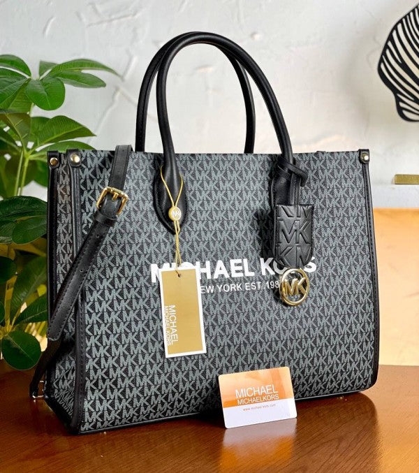 Michael kors mirella tote bag with dust bag(100813 coffebrown)