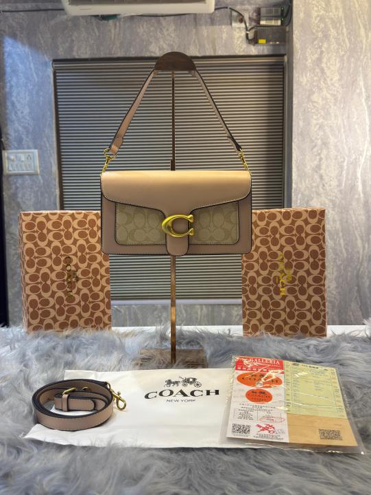 COACH Tabby 26 Leather Shoulder Bag