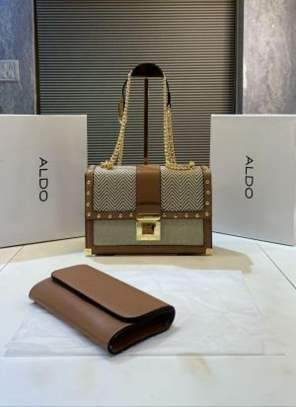 Aldo Two Piece Signature Bag with box