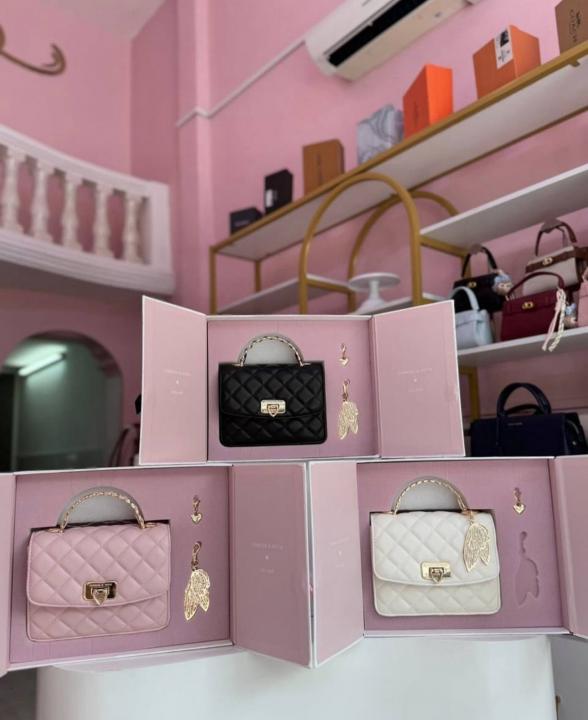 CHARLES & KEITH HOBO BAG WITH OG BOX