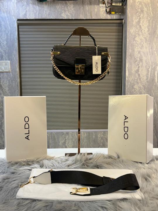 Aldo Bone DALLANNA&Logo Medium Cross Body Bag with box