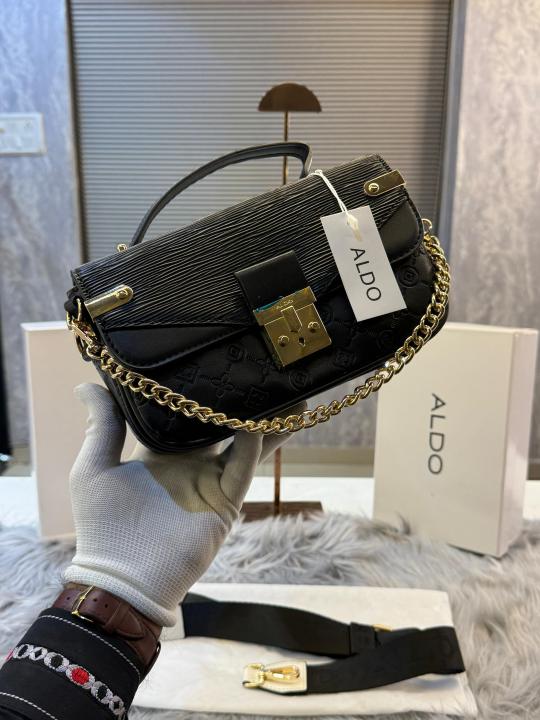 Aldo Bone DALLANNA&Logo Medium Cross Body Bag with box