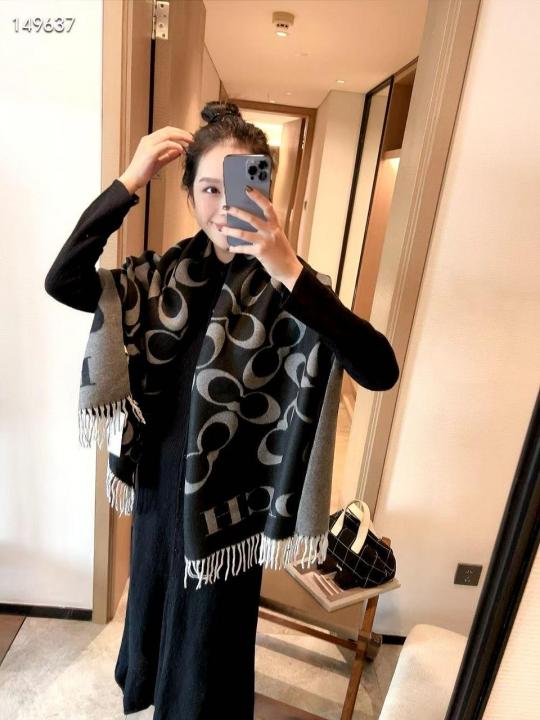 coach Vuitton Premium Unisex Woollen Stole withbox