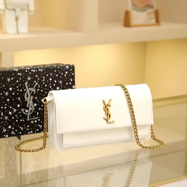 Yves Saint Laurent Ysl Sunset Shoulder Bag With Box And Dust Bag