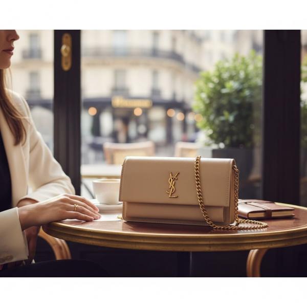 Yves Saint Laurent Ysl Sunset Shoulder Bag With Box And Dust Bag