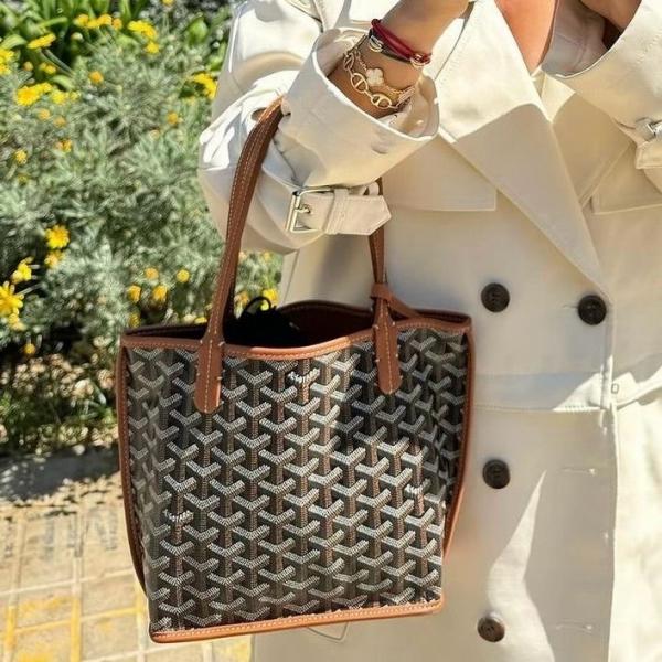 Goyarrd Anjou Mini Tote With Wallet & DustCover