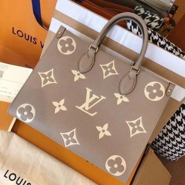 Louiis Vuiitton Onthego Mm Empreinte With&Double Og Box And Dust Bag