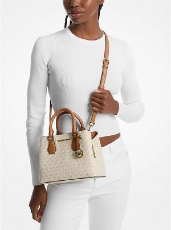 MIICHAEL KORRS MIRROR EMILIA LOGO MINI TOTE BAG double box packing
