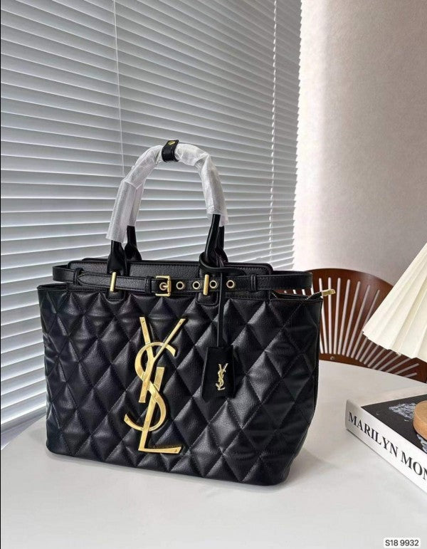 Ysl saint laurent medium kate tassel mock croc sling bag