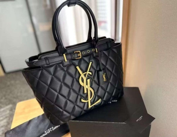 Ysl saint laurent medium kate tassel mock croc sling bag