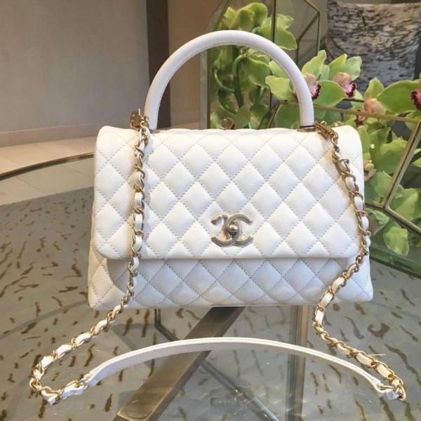 Chanel Flap Top Handle Bag With Box premium quality