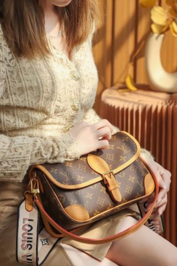 Louiis Vuiitton Diane Sling Bag With Orignal Box