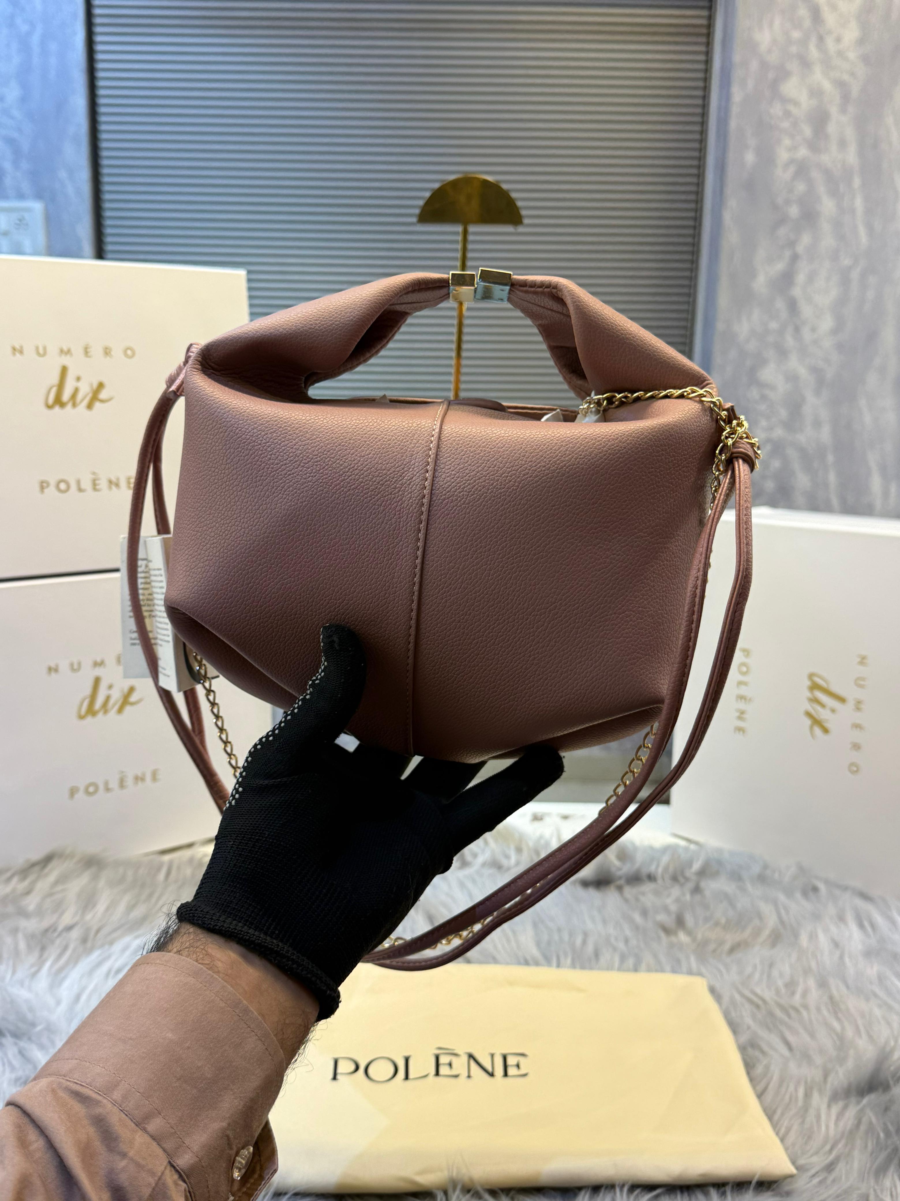 Poleene Bri Edition Textured Camel with box