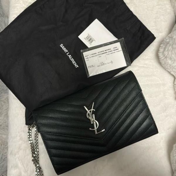 Ysl Envelope Bag With Double Box & Dust Cover