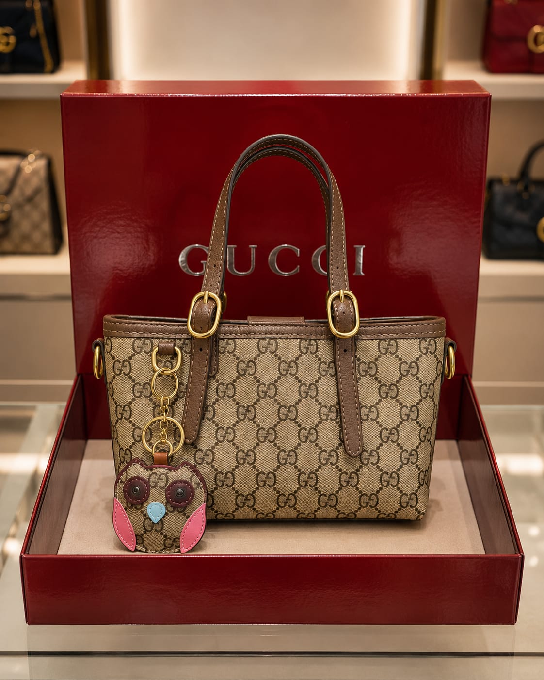 Guccii cynthia medium Tote bag with box