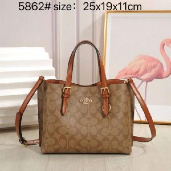 Coaach Mollie Leather Tote Bag With Dust Bag & Shoulder Strap