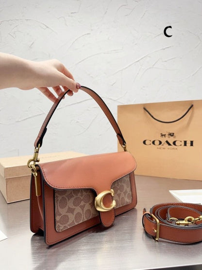 COACH Tabby 26 Leather Shoulder Bag