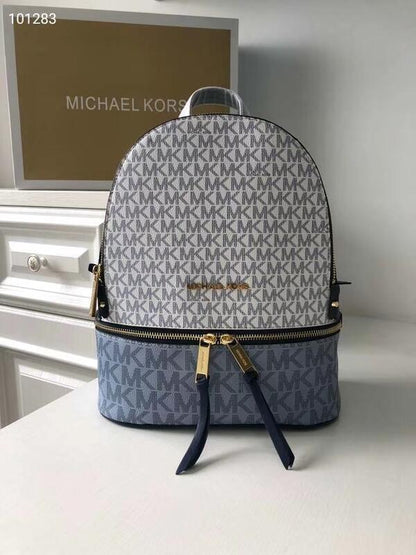 Miichael Korrs backpack with dust cover