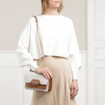 MICHAEL KORS HEATHER LARGE SHOULDER BAG WITH BOX