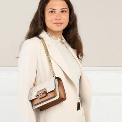 MICHAEL KORS HEATHER LARGE SHOULDER BAG WITH BOX