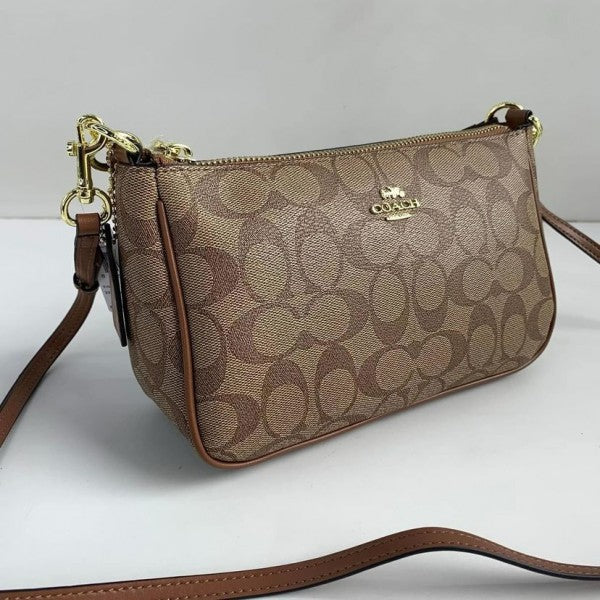 Coach messico signature sling bag premium quality with box