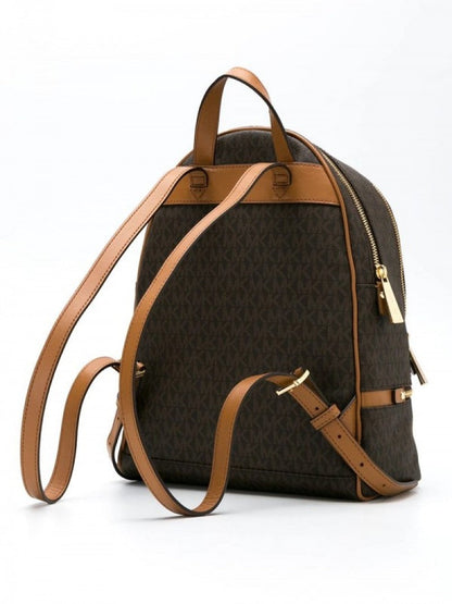 Michael Kors MK Rhea Backpack With Dust Bag Brown