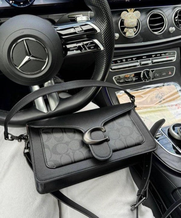 Tabby Shoulder Bag 26 With Signature Canvas