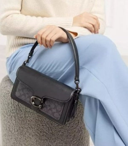 Tabby Shoulder Bag 26 With Signature Canvas