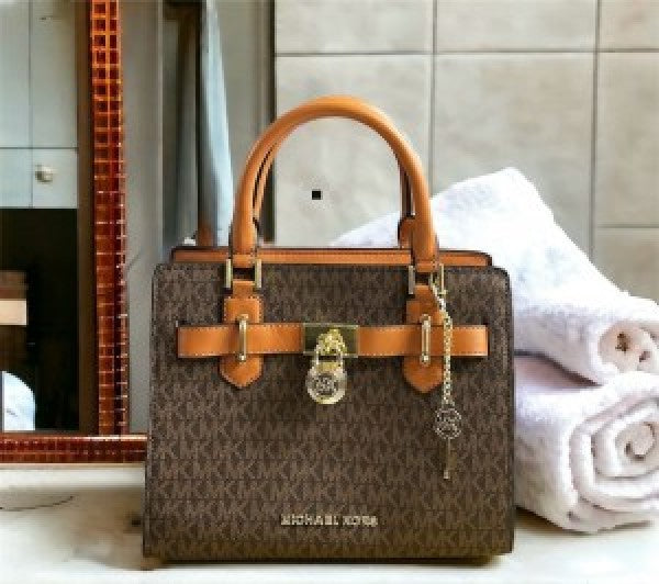 MIICHAEL HAMILTON LEGACY SATCHEL BAG WITH OG BOX