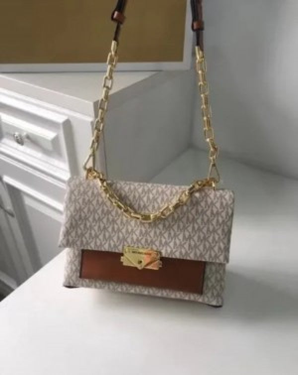 Miichael Kors Womens Outlet Medium Logo Shoulder Bag