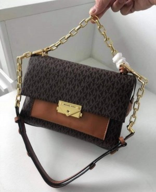Miichael Kors Womens Outlet Medium Logo Shoulder Bag