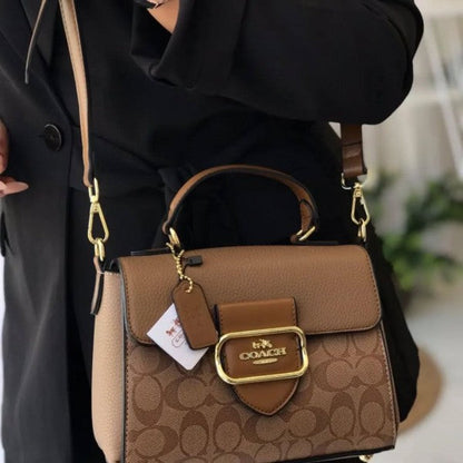 Coacch morgan top handle satchel bag