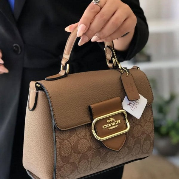 Coacch morgan top handle satchel bag