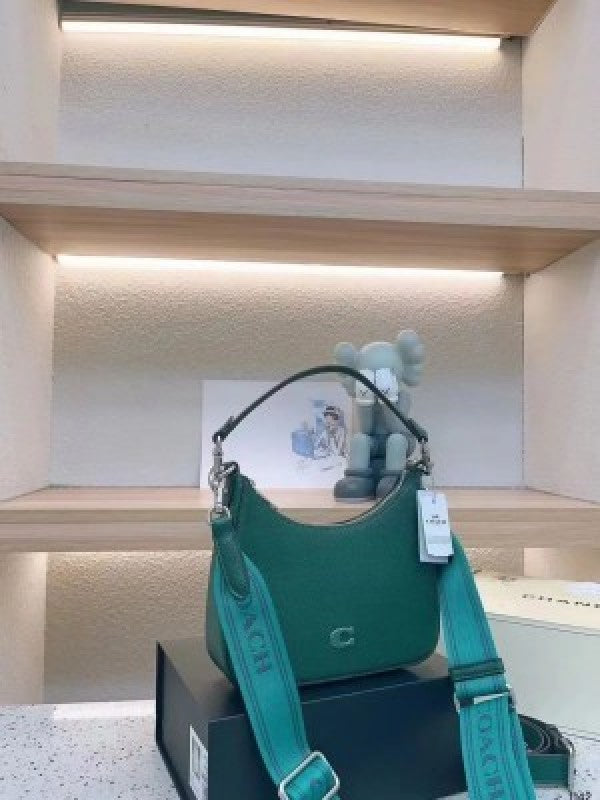 Coach Signature Crossbody Hobo Premium Quality Bag With OG Box &amp; Dust Bag Shoulder Strap